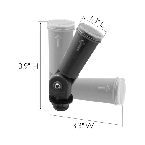 Design House 588061 Swivel Mount 120-Volt Outdoor Photocontrol, Commercial/Residential Use, Dusk to Dawn Sensor...
