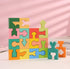 Wooden Shapes Puzzles Blocks Geometric Brain Teaser Montessori Toys Jigsaw 3D Logic IQ Game Shape Sorter Preschool STEM Educational Learning Gift ...