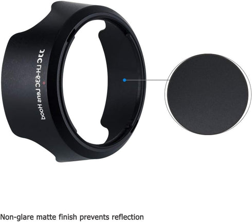 JJC EW-63C Reversible Lens Hood Sun Shade for Canon EOS Rebel T8i T7i T6i T5i SL3 SL2 90D 80D 70D 77D Camera with Kit Lens Canon EF-S 18-55mm f/3....
