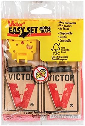 Victor EZ set mouse trap (Pack of 12)...