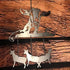 Dachshund Wind Chimes for Outside Hanging Outdoor Decor, Bird Dog Metal Wind Chimes with 4 Metal Tubes, Handworks Windchime for Garden Yard Patio ...