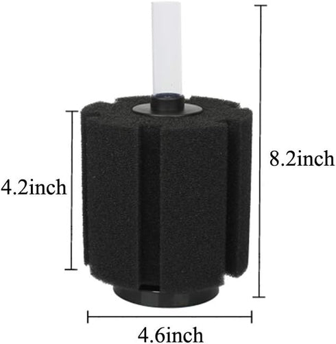 ALEGI Aquarium Bio Sponge Filter Kit for for 40-80 Gallon Breeding Fry Betta Shrimp Fish Tank...