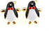 Penguin with Bow Tie Formal Pair of Cufflinks in a Presentation Gift Box & Polishing Cloth...