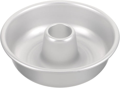 ifundom cheesecake pan bakeware pan round chimney pudding cake pan tubular non-stick baking pan for cake grinding wheel dessert food tube Metal ca...