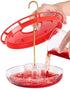HighView 14 Oz Hummingbird Feeder Hanging Outdoor Nectar Feeding Station with 5 Ports and Perch...