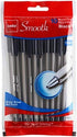 CELLO SMOOTH STICK PEN, BLACK 10 UNITS ( get from the title USD1.25 per pack)...
