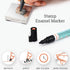 ImpressArt - Metal Stamp Enamel Marker for Metal Stamping & Engraving DIY Jewelry Acrylic Ink (Black)...