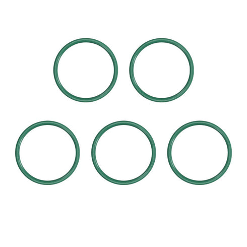 uxcell Fluorine Rubber O-Rings, 35mm OD 30.2mm ID 2.4mm Width FKM Seal Gasket for Machinery Plumbing, Green, Pack of 5...