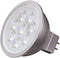 Satco S9496 6.5W LED MR16 LED 3000K 40' Beam Spread GU5.3 Base 12V Light Bulb...