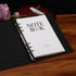 1Pcs Metal A5 Notebook 20mm 6-Hole Ring Binder Mechanisms Replacement Kit for Binder Planners Loose Leaf Binding Spines Combs for Personal Organiz...