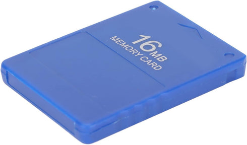 Yoidesu Memory Card for PS2, 16MB High Speed Game Memory Card Plug and Play External Data Card for 2 PS2 Game Console(Blue)...