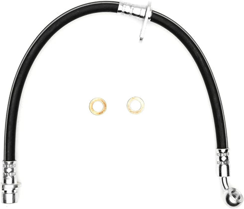 Dynamic Friction Company Rear Left Brake Line Hose 350-59137 For 1992-2000 Honda Civic, 1994-1997 Honda Civic del Sol, 1994-2001 Acura Integra...