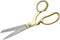 Szco Supplies Professional Heavy-Duty Fabric Scissors for Tailoring with Gold Finished Handle...