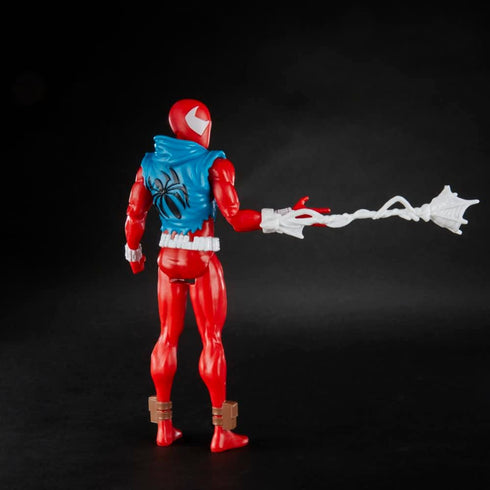 Marvel Spider-Man: Across The Spider-Verse Scarlet Spider Toy, 6-Inch-Scale Action Figure with Web Accessory, Marvel Toy for Kids Ages 4 and Up...