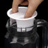 Glass Water Pitcher Lids Food Grade Plastic Anti-Dust Splash Resistant Stoppers Covers for Water Jug Glass Bistro Pitcher 2 pieces(White)...