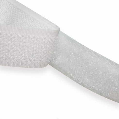 Sew on Hook and Loop Tape 3/4 Inch Width, Non-Adhesive Sticky Back, Sewing Fastening Tape Nylon Fabric Fastener Interlocking Tape Sewing Fasteners...