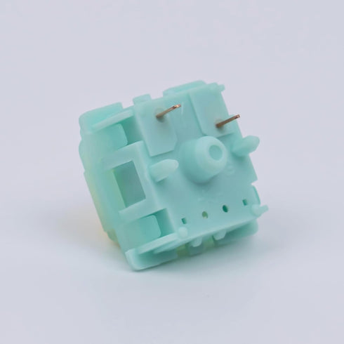 Kutethy X Gateron Jade Series Goldenrod Yellow Pro Switches, Pre-lubed Linear 5 pin for All MX Mechanical Keyboard(36pcs)...