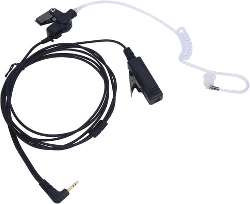 TC-320 2.5mm Acoustic Tube Earpiece with Mic PTT Walkie Talkie Ear Piece Surveillance Headset for Motorola Talkabout T200 T200TP T260 T400 T460 T6...