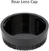 2 Pack Rear Lens Cap and Camera Body Cap Cover Kit for Nikon D3500 D3400 D3300 D3200 D3100 D5100 D5200 D5300 D5500 D5600 D7000 D7100 D7200 D7500 D...