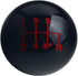 DEWHEL Fing Fast Shift Knob 6 Speed Short Throw Shifter M12x1.25 M10x1.5 M10x1.25 M8x1.25 (Black)...
