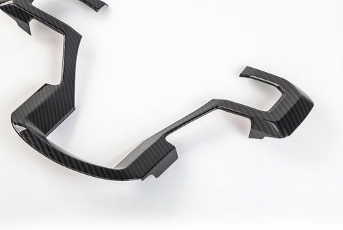 Voodonala Carbon Fiber Black Steering Wheel Bezel Decorative Trim for 2015-2020 Ford F150 F250 F350 Super Duty for 2018-2021 Ford Expedition...