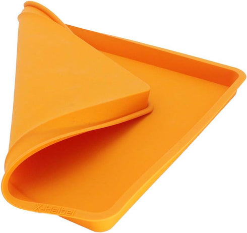 X-Haibei Swiss Roll Cake Mat Flexible Baking Tray Silicone Cookies Mold L10 W11inch H 0.78inch...