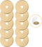 AUTOTOOLHOME Titanium Rotary Cutter Blades 60mm 10 Pack Replacement Quilting Scrapbooking Sewing Arts Crafts Farbric Paper Cutting Tool...