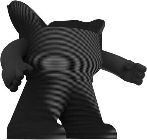 Splin Table Stand Holder Compatible with Amazon Alexa Smart Speaker Echo Dot (4th and 5th gen.) and Apple HomePod Mini, Mr. Bill (Black)...