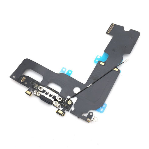 Charging Port Headphone Jack Flex Cable Replacement for Iphone 7 Plus (5.5 inch) (Black)...