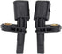 NewYall Pack of 2 ABS Wheel Speed Sensor Front Left LH Driver & Right Passenger Side for Porsche Carrera GT Audi A3 TT VW Beetle Bora CC Eos Golf ...