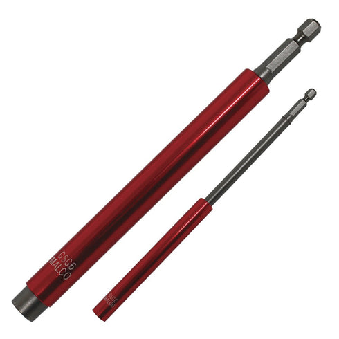 Malco GSG6 Extra-Long Magnetic Gutter Screw Guide, Red, 1 Count (Pack of 1)...