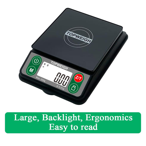 Arrow Scale with Arrow Holder, Arrow Grain Scale, Easy to Read, 3086 grains x 0.1gn, 200 grams by 0.01g, Large Backlight Display, 6 weighing units...