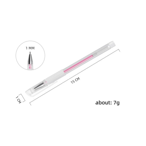 Eyebrow microblading Marker Pen,Skin Marker Pen,Eyebrow Permanent Makeup Position Mapping Mark Tools (Pink)...