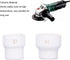 2Pcs TIG Welding Cup Welding Torch Cup Ceramic Nozzle Accessory Kit for WP9/17/18/20/25/26 (White)...