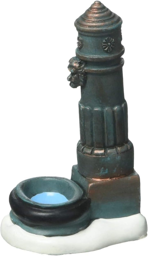 Department 56 Collections Classic Christmas Fountain Figurine Village Accessory, Multicolor...