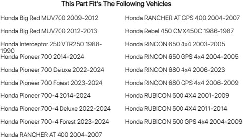 Tusk First Line Oil Filter For Honda Pioneer 700 2014-2021...