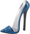 Sparkle Blue Shoe Phone Holder 6x2.5x5.25"...