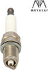 MAYASAF Spark Plugs 4644 Automotive Replacement Ignition Plug for Audi 2005-13 A3 08-16 A5 10-16 Q5, for Passat 2006-10 Seat type Flat, Thread Dia...