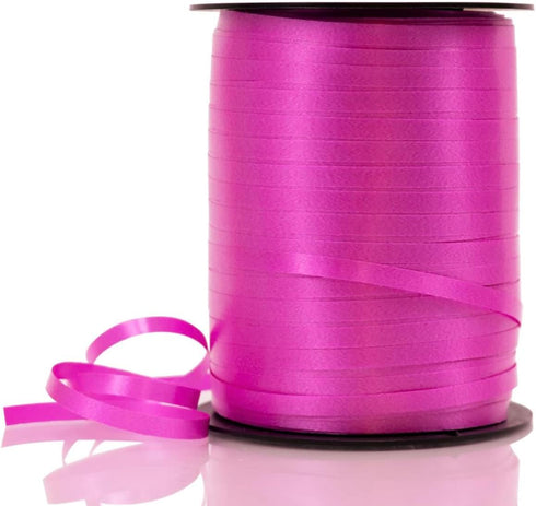 GIFTEXPRESS 500 Yards Hot Pink Curling Ribbon/Balloon Ribbon/Balloon Strings/Gift Wrapping Ribbons/Holiday Gift Supplies...