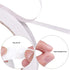 Minelife 10 Rolls 1/4 inch Double Sided Tape Adhesive Sticky Tapes Thin for Clothes, Arts, Crafts, Photography, Scrapbooking, Tear-by-Hand, Paper ...