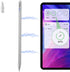 Stylus Pencil 20pro for iPad Pencil with 2X Fast Magnetic Charging for Apple iPad 10th/9th/8th/7th/6th Generation for iPad Pro 11"/12.9" for iPad ...