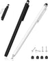 Stylus Pens for Touch Screens - Mixoo 2-in-1 High Sensitivity Retractable Stylus with Upgraded 6mm Disc Tip Universal Stylus for iPad iPhone Table...
