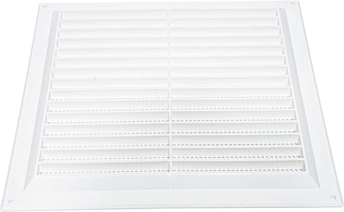 Vent Systems 8'' x 8" Inch Pack of 2 Air Vent Cover Plastic Air Return Grill HVAC Vent Cover for Home Improvement Vent Duct Cover 200x200mm...