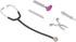 Dollhouse Stethoscope Set, Multipurpose 5Pcs Mini Medical Appliance Model for 1:12 Doll House...