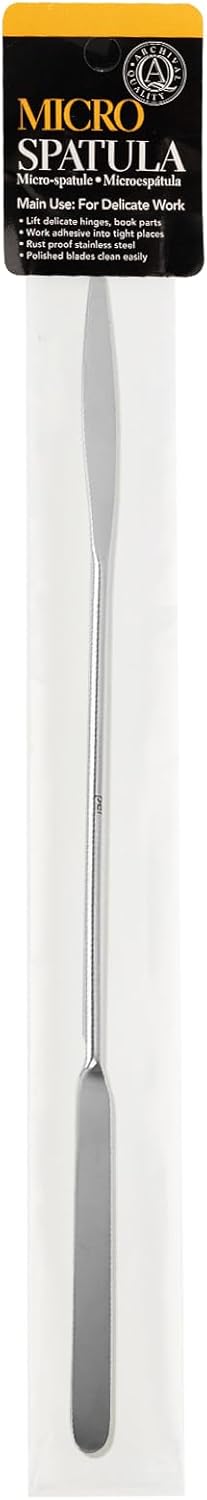 Lineco Double-Ended Micro Spatula for Lifting or Slitting Paper. DIY, Art, Craft, Book Binding (870-003)...