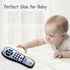 Kids Musical TV Remote Control Toy with Soft Light and Sound, Adjustable Volume Early Education Learning Remote Toy with English,French,Spanish Gi...