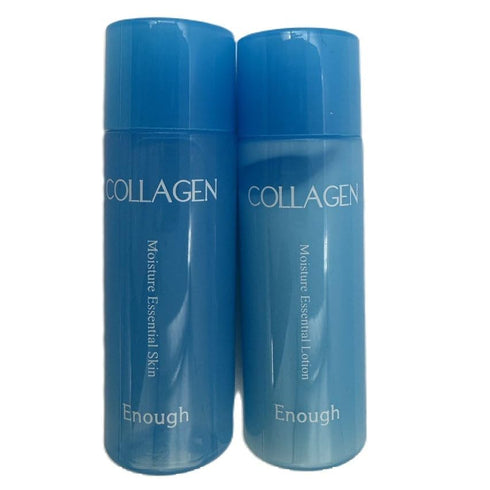 Enough Collagen Moisture Essential Skin & Lotion Travel Kit - Korean Skincare Mini Set of 2 pcs...