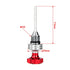 SUNQIAO Dirt Bike Dipstick, CNC Alloy Pit Bike Engine Oil Dipstick for CRF50 CRF70 KLX110 Z50 Z50J SSR 110cc Engine 125cc 150cc Dirt Bike Engine t...