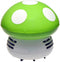 Mini Cute Table Dust Vacuum Cleaner Mushroom Shaped Portable Corner Desk Vacuum Cleaner Mini Cute Vacuum Cleaner Dust Sweeper(Green)...
