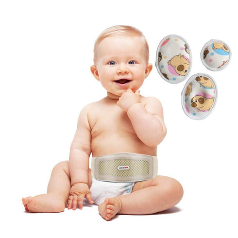 Baby Hernia Belt Belly Button Band Umbilical Truss Newborn Belly Band Button Wrap Baby Adjustable Navel Band Abdominal Binder for Children Medium ...
